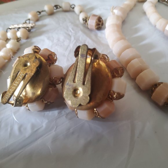 SALE Vintage West Germany necklace and earrings - Picture 8 of 10